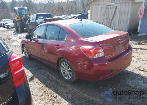 2014 Subaru Impreza 2.0I Premium z USA, uszkodzony, nr VIN JF1GJAC61EH020063